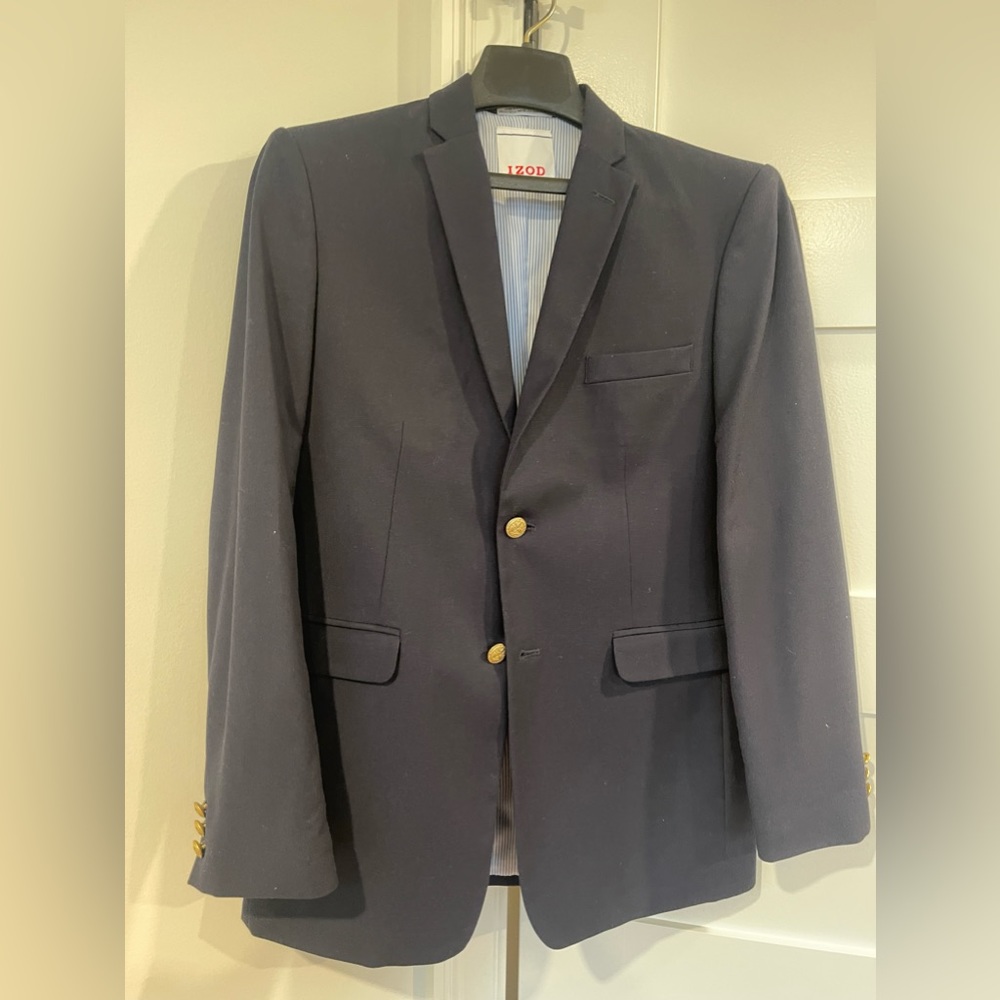 IZOD Boys Blazer Size 18R New